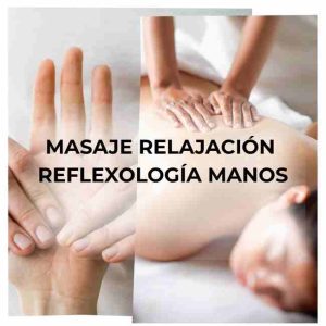 Masaje Espalda+Reflexología Manos