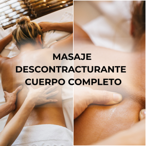 Masaje Cuerpo Completo Descontracturante