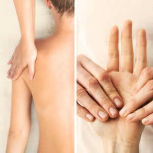Masaje Espalda+Reflexología Manos