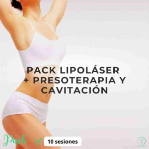 Pack 10 Sesiones Lipoláser + Presoterapia + Cavitación