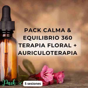 Pack Calma & Equilibrio 360 Terapia Floral + Auriculoterapia